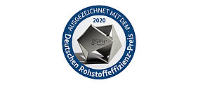 Das Signet des Deutschen Rohstoffeffizienzpreises 2020