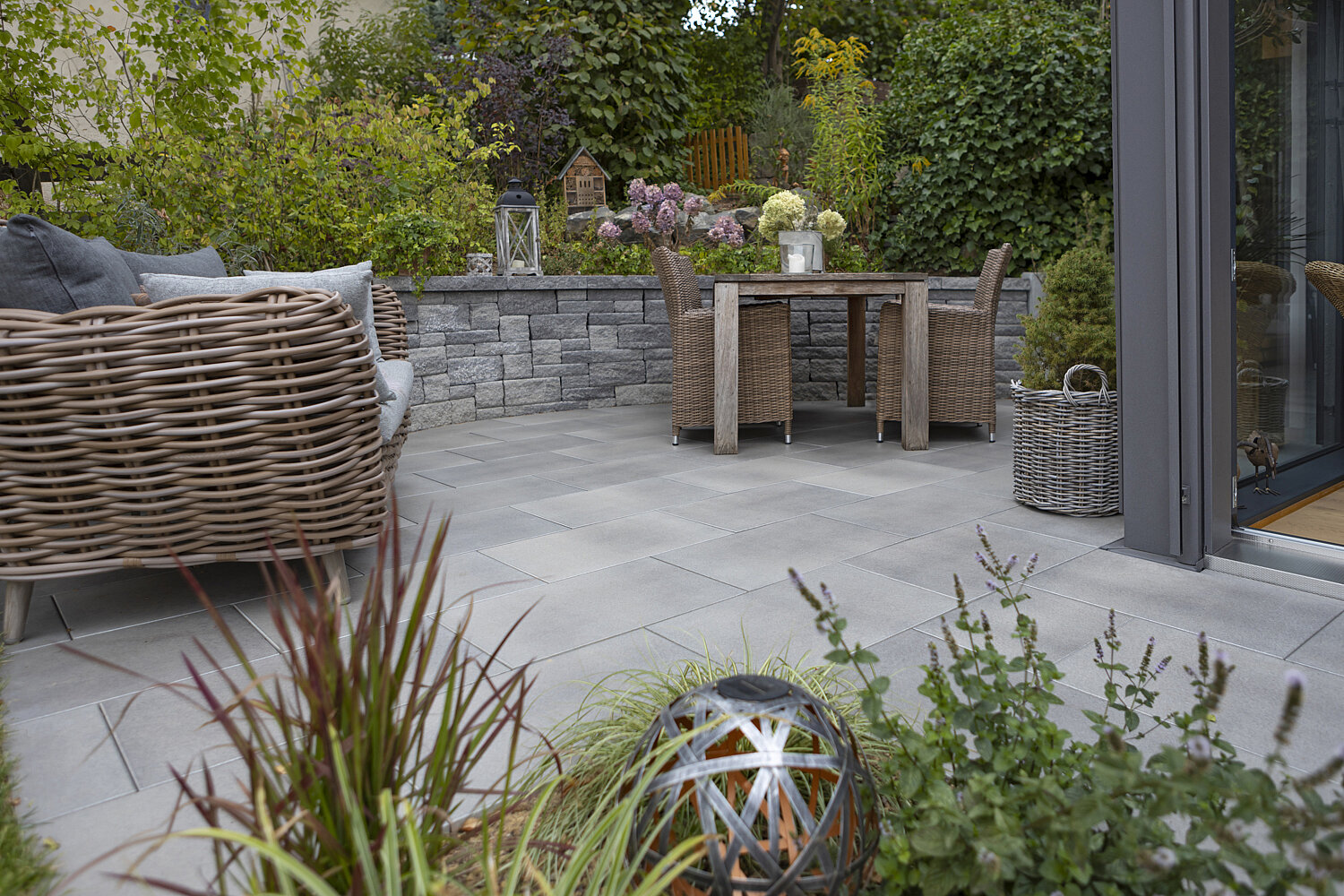 Gestaltung einer Terrasse