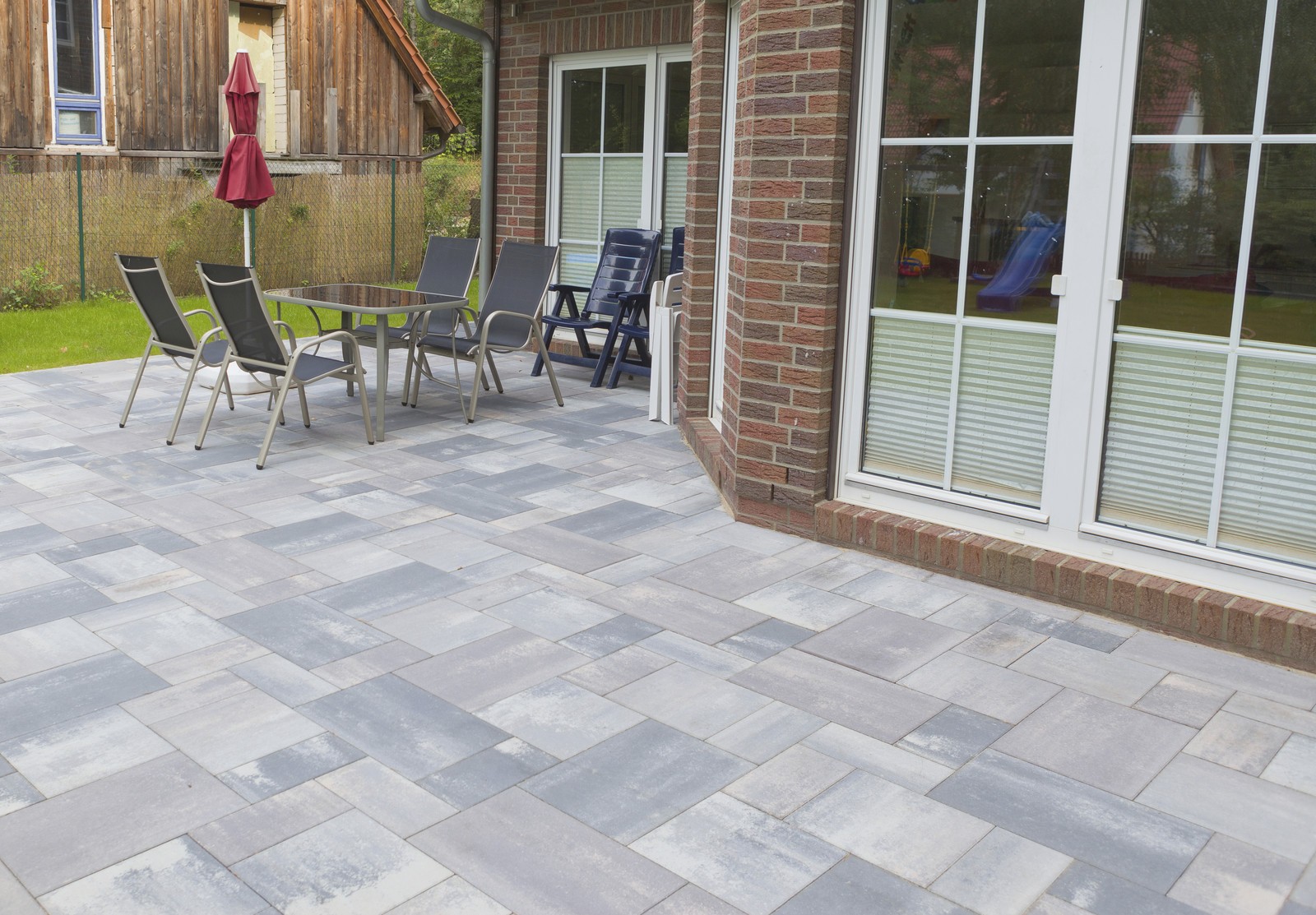 Terrassensteine Grau